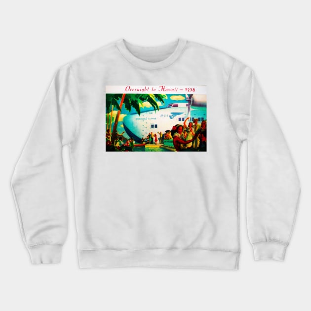 Overnight on the Clipper Crewneck Sweatshirt by thadz